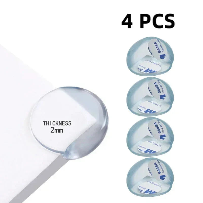 Transparent Baby Safety Strip with Double-Sided Tape for Furniture
