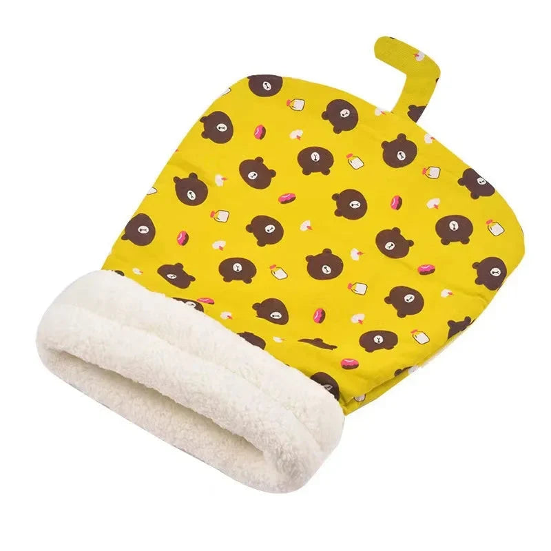 Autumn Winter Cat Kennel – Closed Cozy Sleeping Bag for Cats