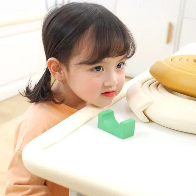 NBR Table Corner Safety Bumper Strips for Baby Protection