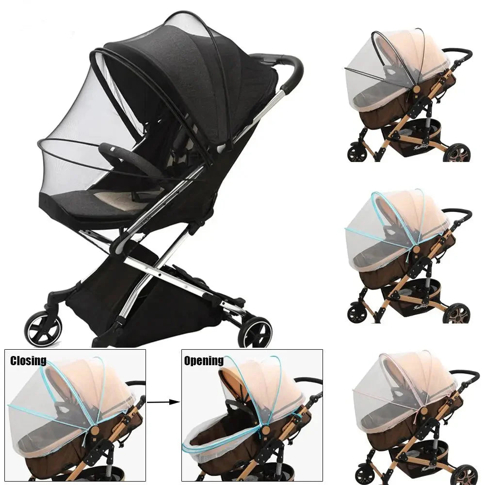 Mosquito Net Full Cover for Baby Car Seat Stroller Cradle Mesh