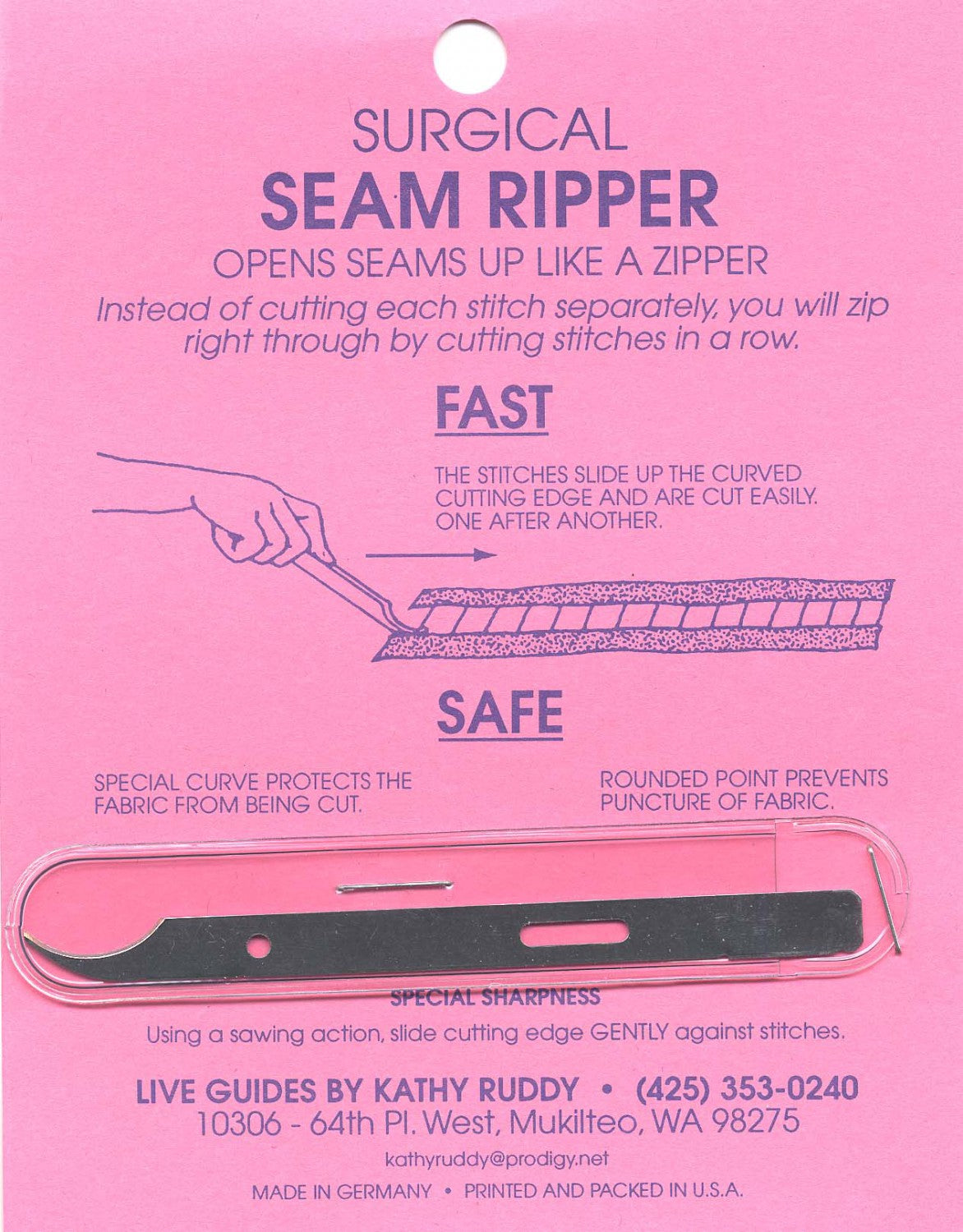 Surgical Stainless Steel Ripper Seam