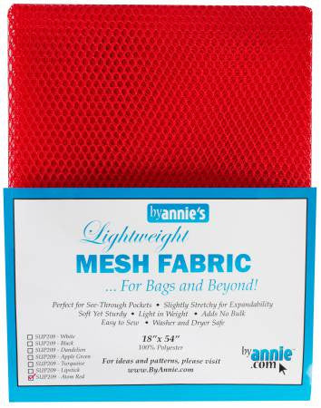 Mesh Lite Weight 18in x 54in - 12 Colors