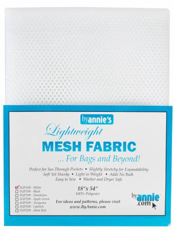 Mesh Lite Weight 18in x 54in - 12 Colors