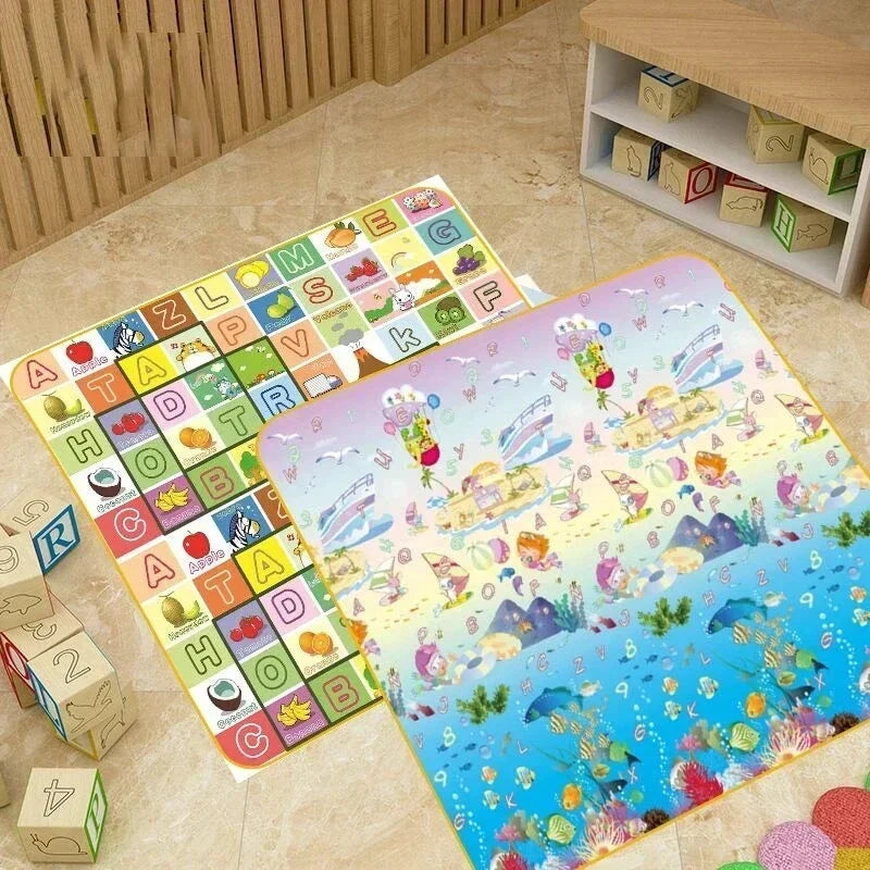 Non-Toxic Baby Crawling Play Mat | EPE Activity Gym Carpet