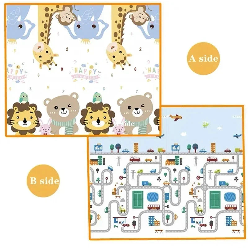 Non-Toxic Baby Crawling Play Mat | EPE Activity Gym Carpet