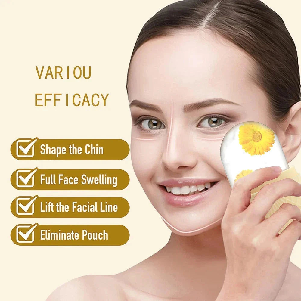 Ice Roller for Face – Silicone Cooling & Firming Skin Tool
