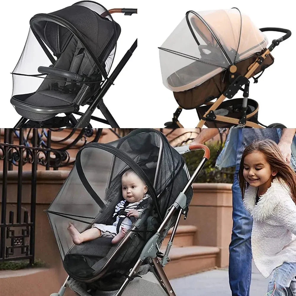 Mosquito Net Full Cover for Baby Car Seat Stroller Cradle Mesh