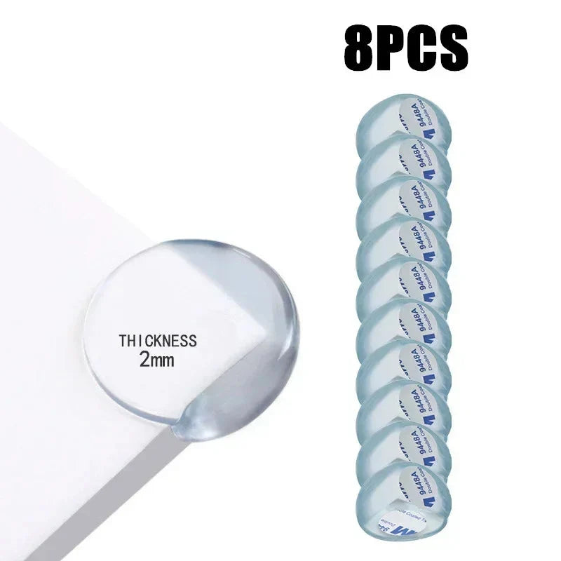 Transparent Baby Safety Strip with Double-Sided Tape for Furniture