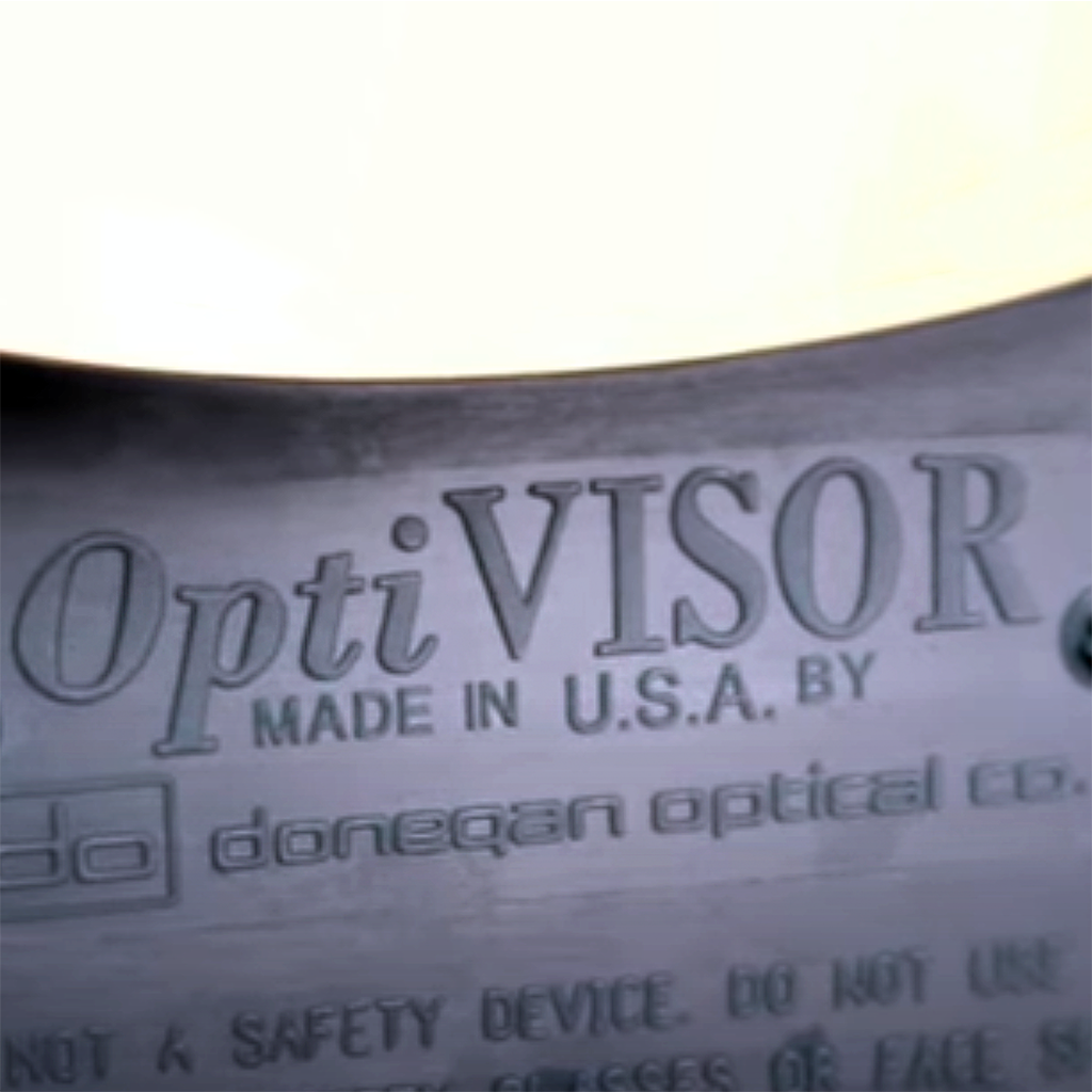 Donegan OptiVISOR DA-7 2.75 X Magnification at 6"