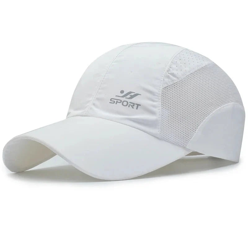 UV Protection Baseball Cap – Quick-Drying, Breathable Strapback for Hiking & Fishing