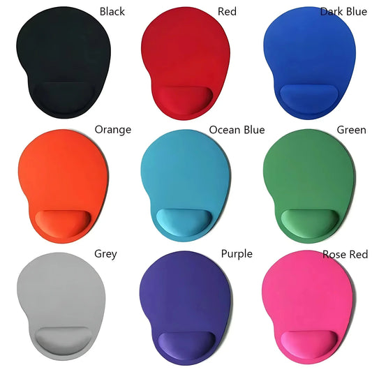 Ergonomic Wrist Rest Mouse Pad for PC & Laptop – Soft Non-Slip Rubber Mat with Comfortable Wrist Support