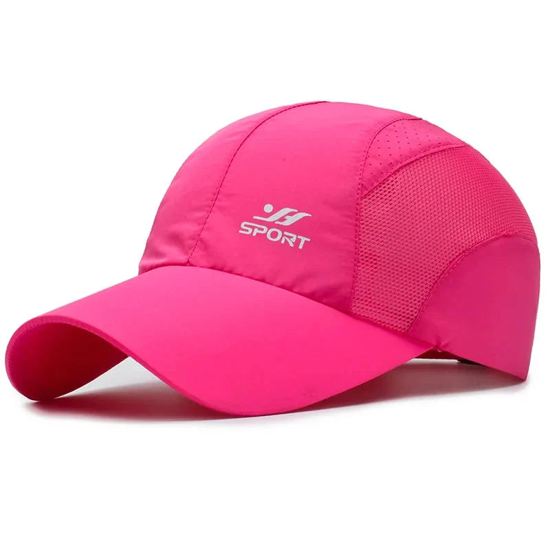 UV Protection Baseball Cap – Quick-Drying, Breathable Strapback for Hiking & Fishing