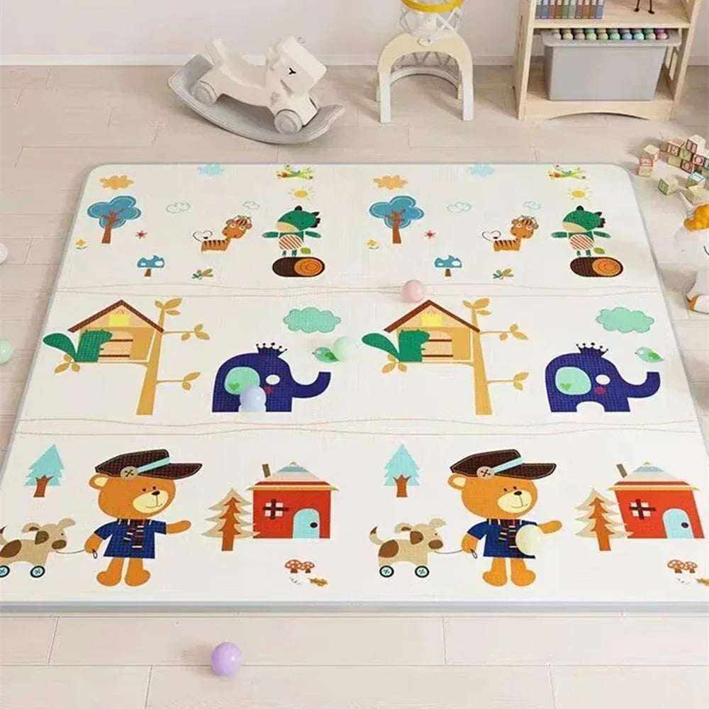 Non-Toxic Baby Crawling Play Mat | EPE Activity Gym Carpet