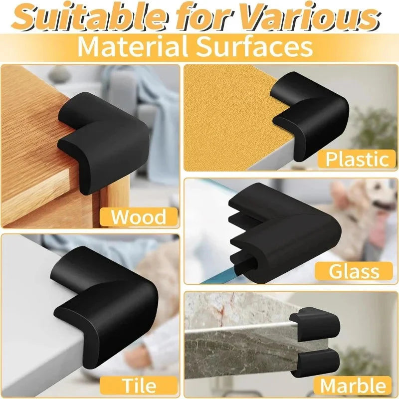 Baby Safety Corner Protectors – Soft NBR Foam Guards