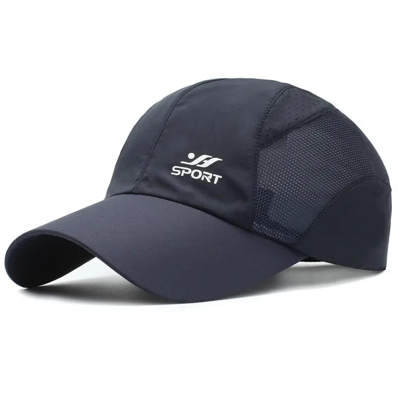 UV Protection Baseball Cap – Quick-Drying, Breathable Strapback for Hiking & Fishing