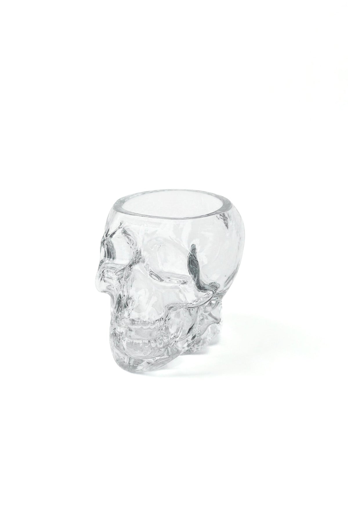 Skull Design Whiskey Glass