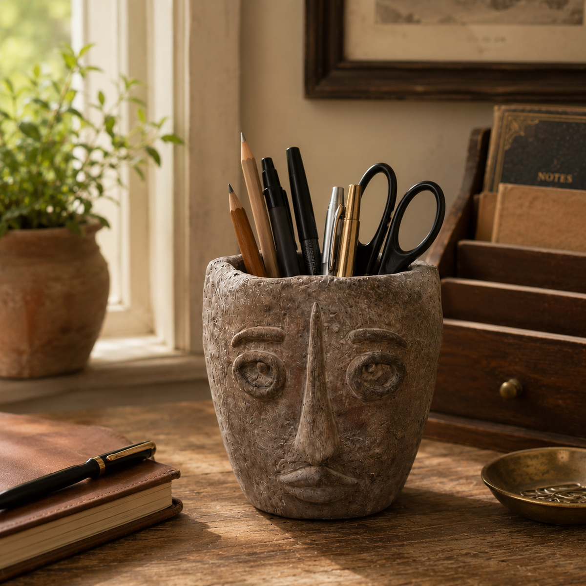 Picasso Cement Planter