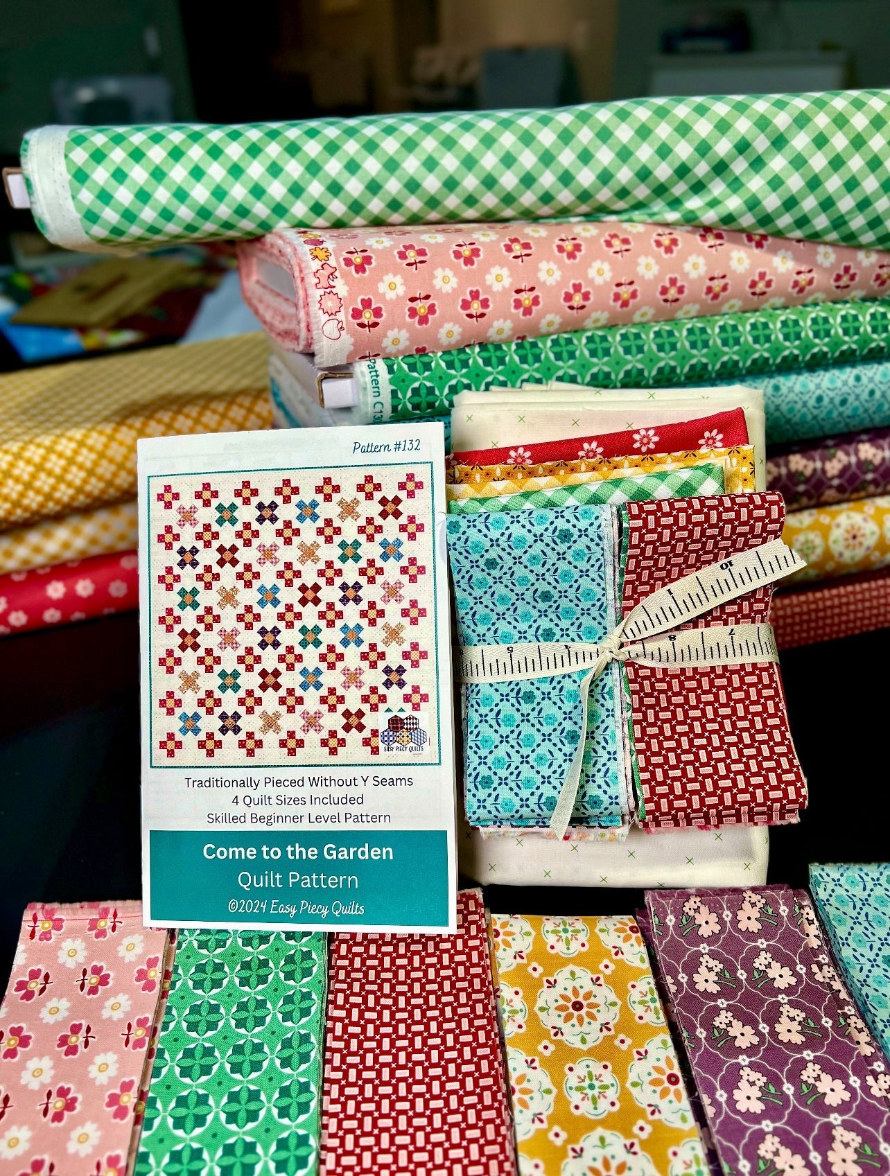 Come to the Garden Quilt Kit