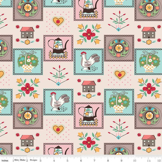 Flea Market Kitchen Fabric by Riley Blake
