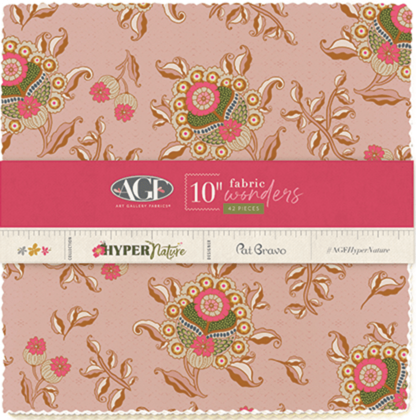 10" Squares, HyperNature by Art Gallery Fabrics
