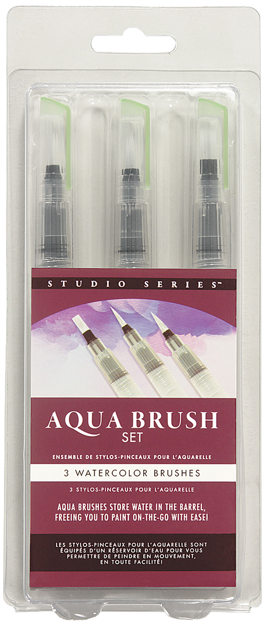 Peter Pauper Press - Studio Series Aqua Brushes