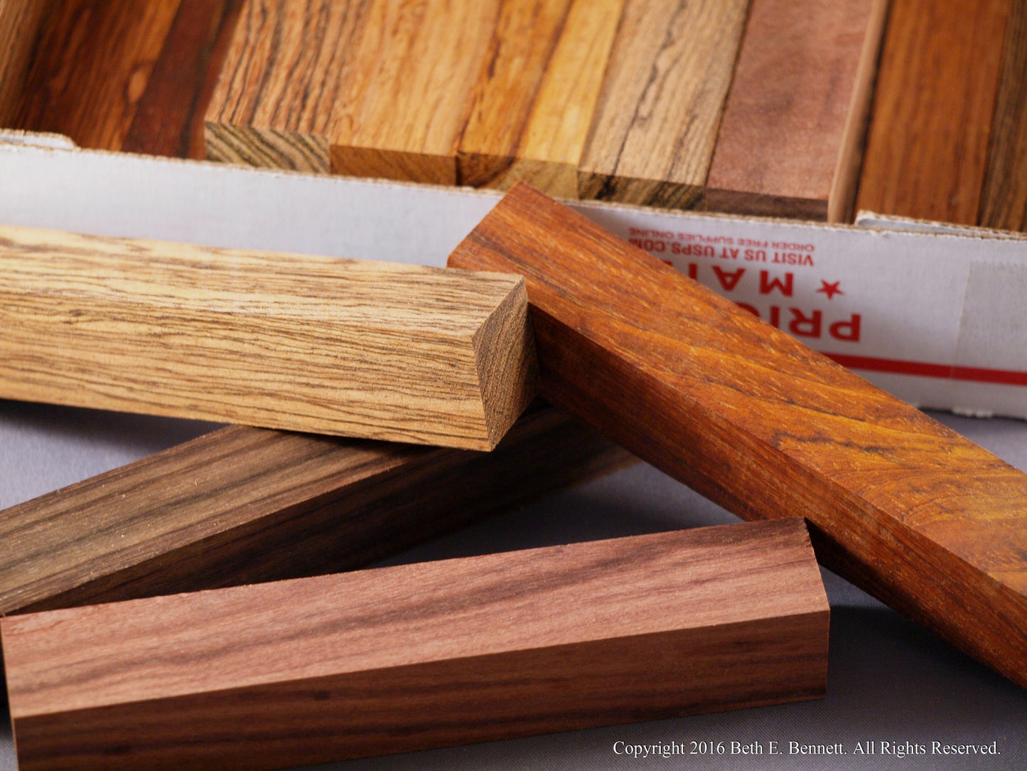 Pen Turning Blanks - Exotic Wood Mix