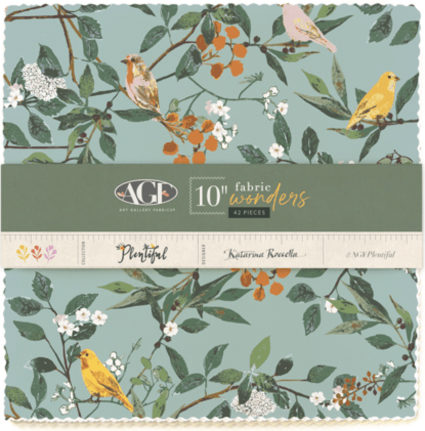 10" Plentiful Pre-Cut Fabric Squares