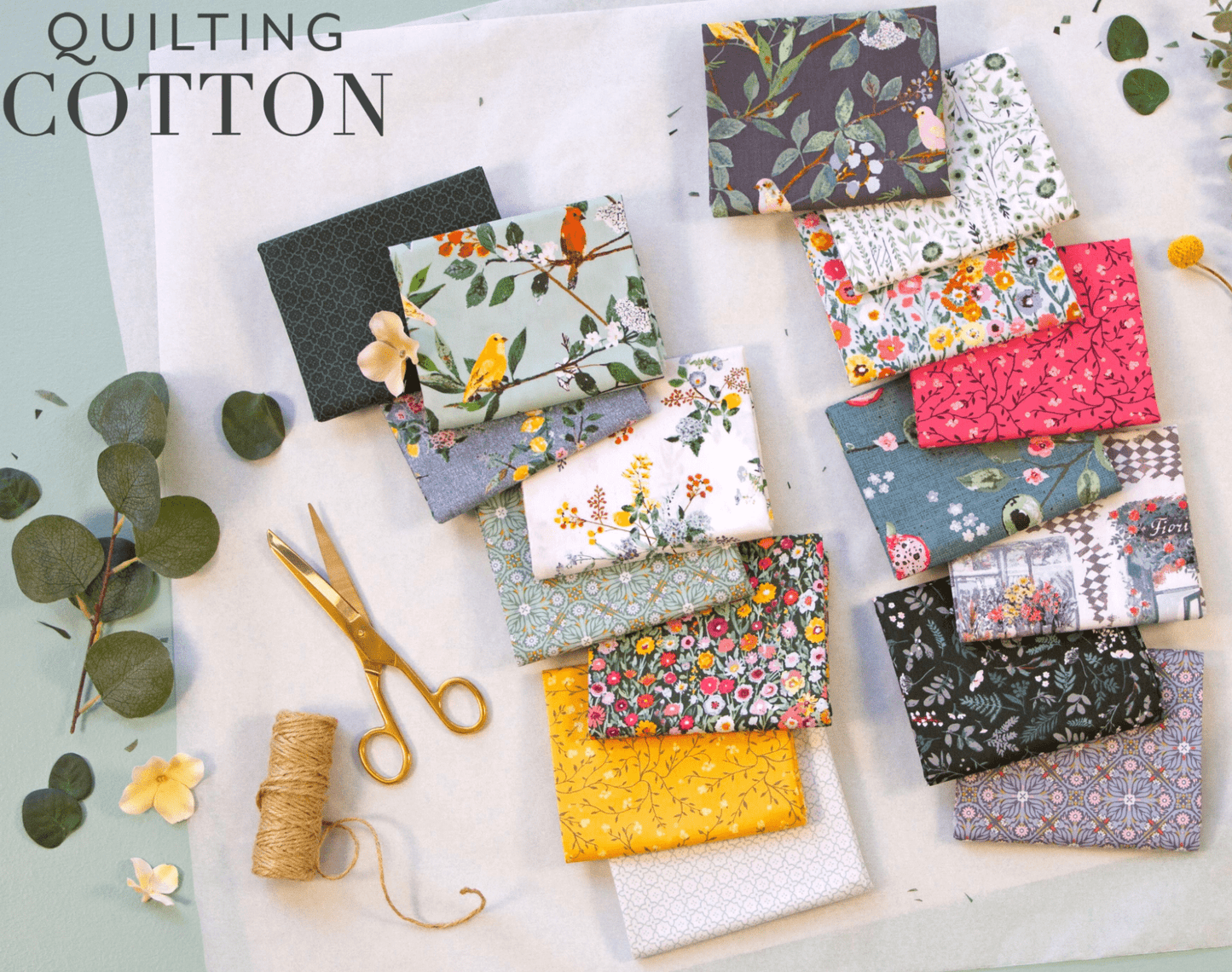 10" Plentiful Pre-Cut Fabric Squares