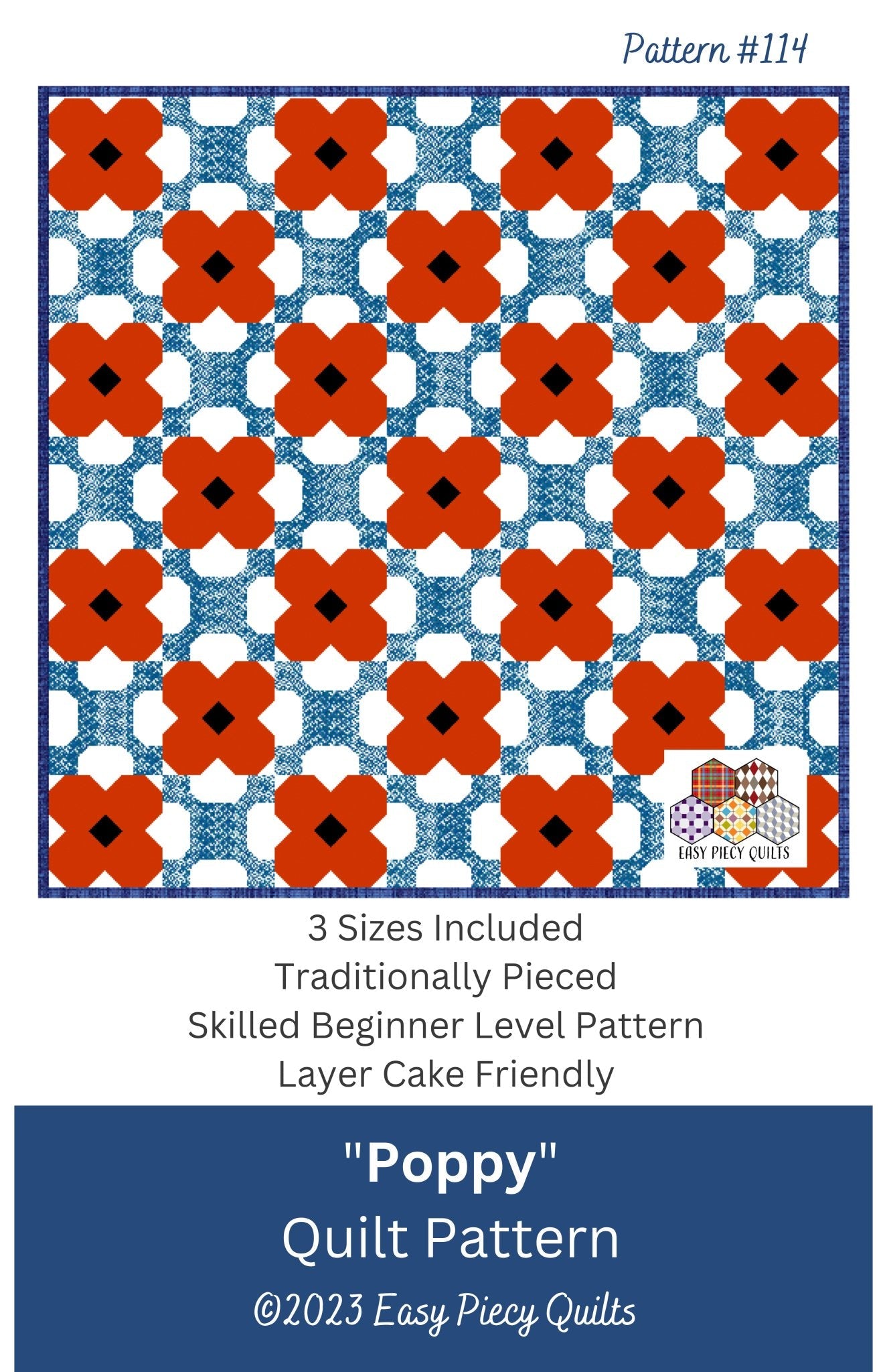Poppy Quilt Kit