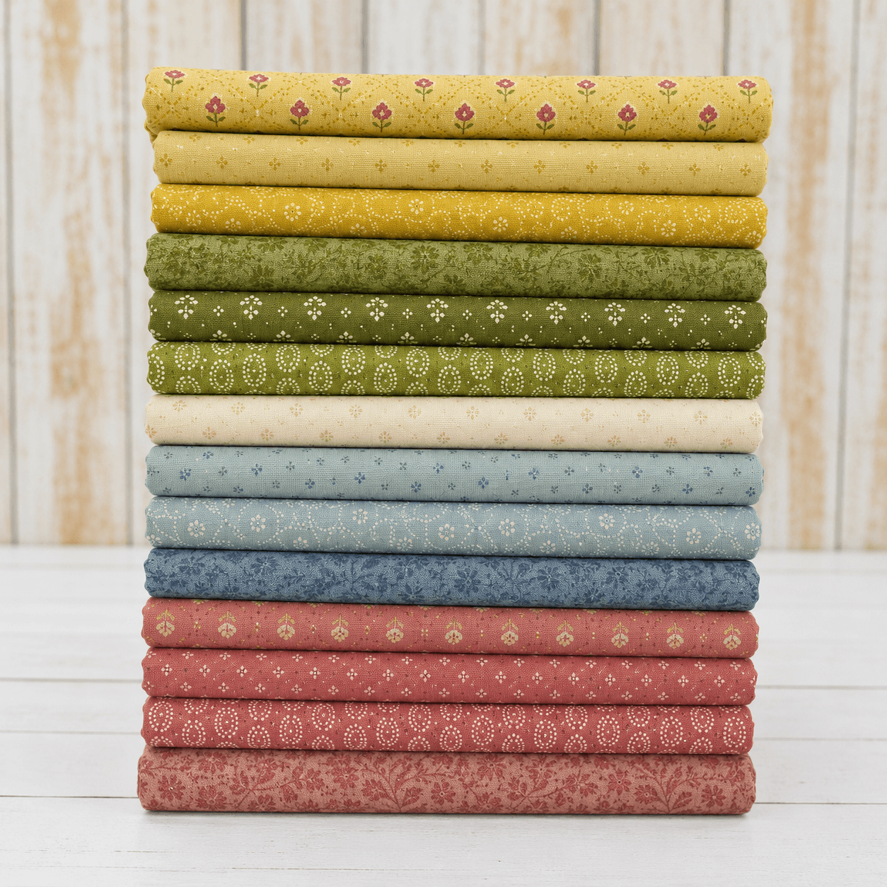 Primrose Prints by Marcus Fabrics - 5"x5" Charm Pack (42 Squares)